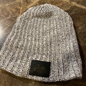 Iowa Hawkeyes Love Your Melon Beanie- heather grey